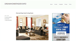 Desktop Screenshot of dreamhomefinder.info